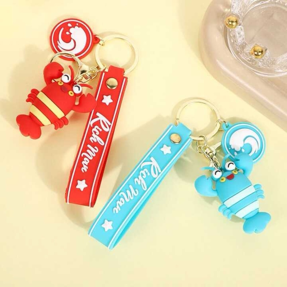 Blue Lobster Keychain - Picture 7 of 7